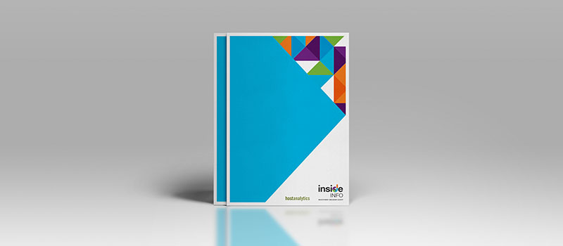 Inside Info brand refresh: A4 brochure designed by Orion Creative.
