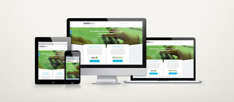 Inside Info brand refresh: website designed by Orion Creative.